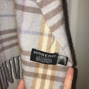 Burberry scarf